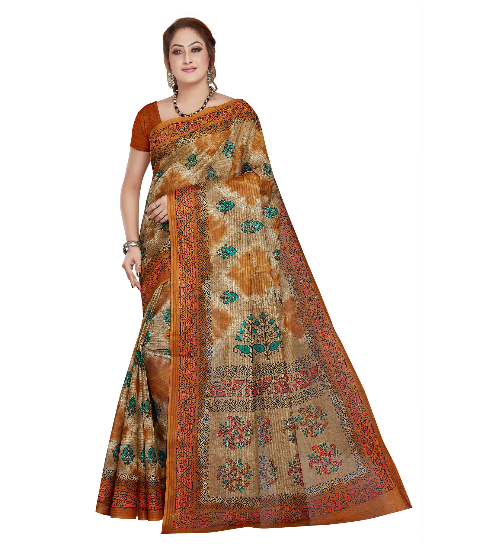  Exclusive Womens Pure Cotton Printed Sarees By Abaranji